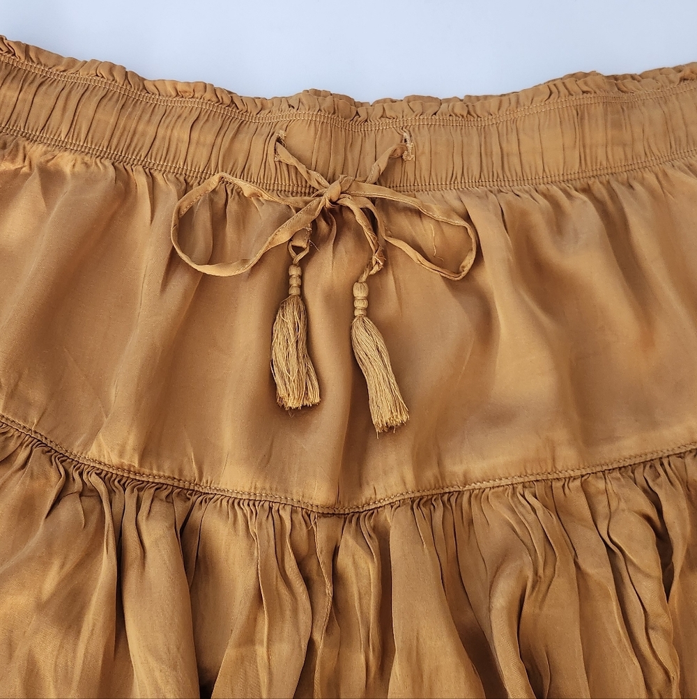 Aerie 'Sweat & Silky' Ruffle Tiered Mini Skirt - Picture 5 of 10